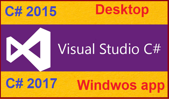 Install C# Desktop 2015-2017 C# تحميل برنامج سي شارب